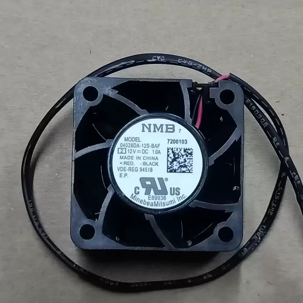 04028DA-12S-BAF NMB 12VDC 40x40x28mm 1.0A Axial Fan