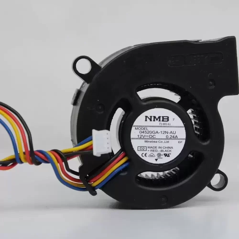 04520GA-12N-AU-D2 NMB 12VDC 45x45x20mm PWM Blower Fan