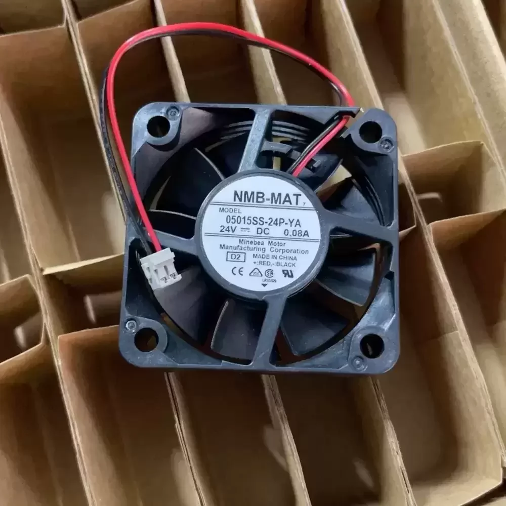 05015SS-24P-YA-D2 NMB-MAT 24VDC 50x50x15mm 2-Wire Axial Fan