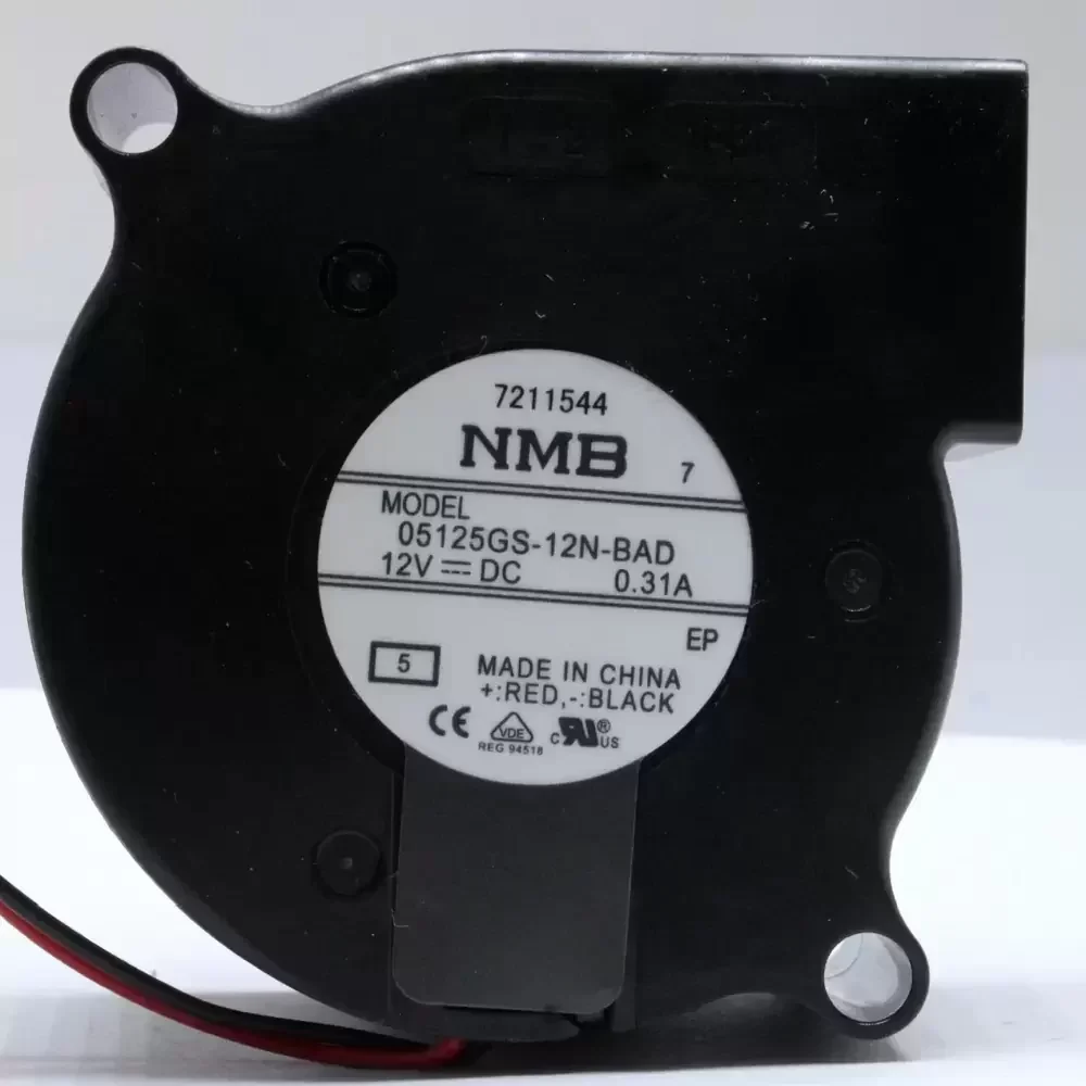 05125GS-12N-BAD-5 NMB 12VDC 50x50x25mm Centrifugal Blower