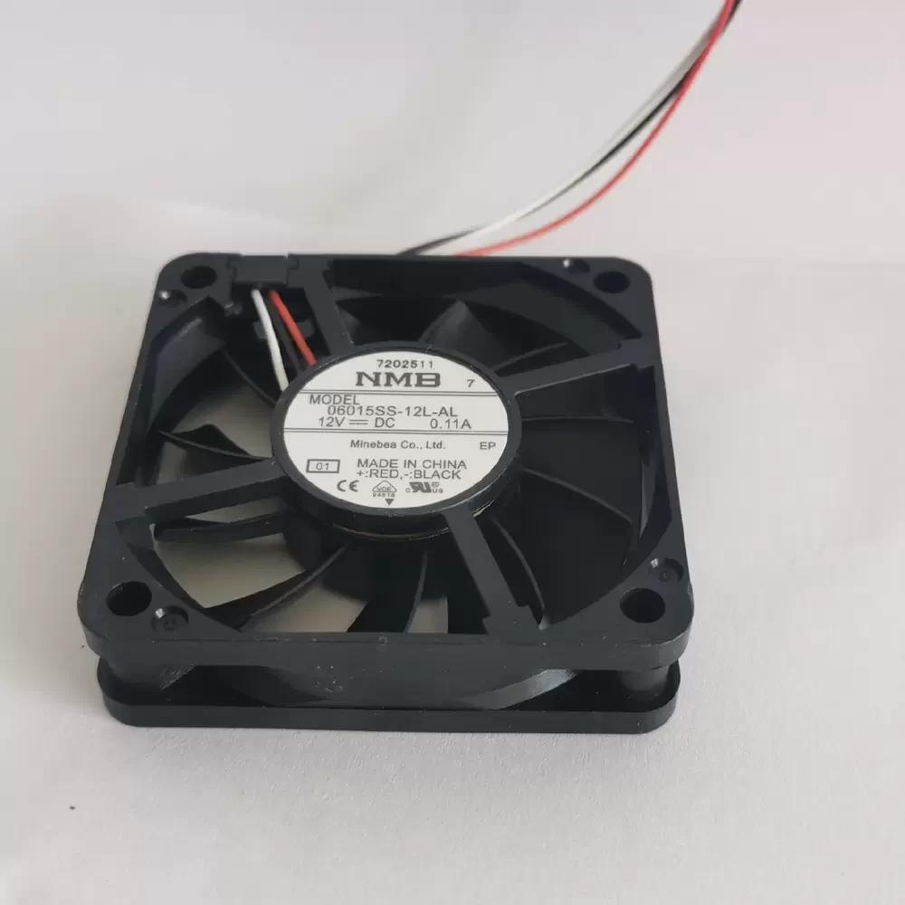06015SS-12L-AL-01 NMB 12VDC 60x15mm Low Noise Axial Fan 06015SS-12L-AL-01 NMB 12VDC 60x15mm Low Noise Axial Fan