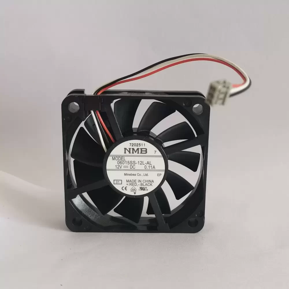 06015SS-12L-AL-01 NMB 12VDC 60x15mm Low Noise Axial Fan