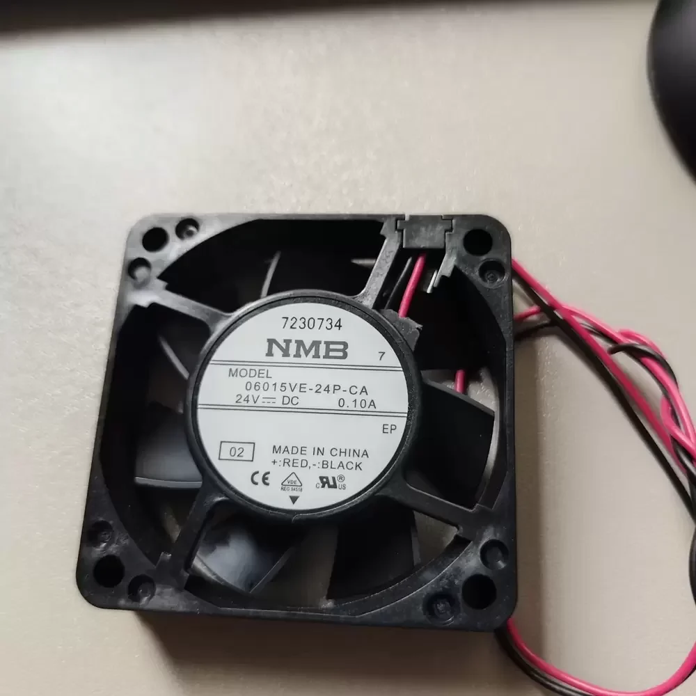 06015VE-24P-CA-02 NMB 24VDC 60x60x15mm IP68 Axial Fan