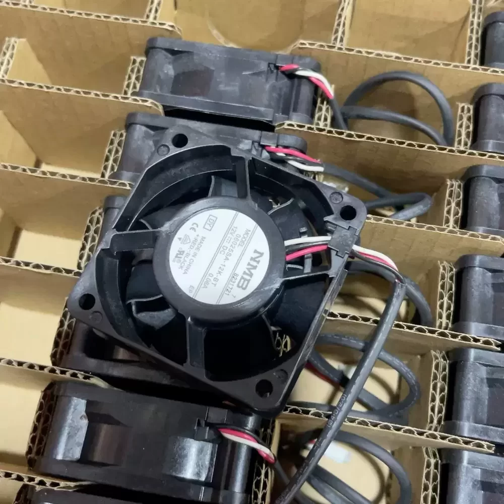 06025SA-12K-BT-DY NMB 12VDC 60x60x25mm Silent Axial Fan 06025SA-12K-BT-DY NMB 12VDC 60x60x25mm Silent Axial Fan