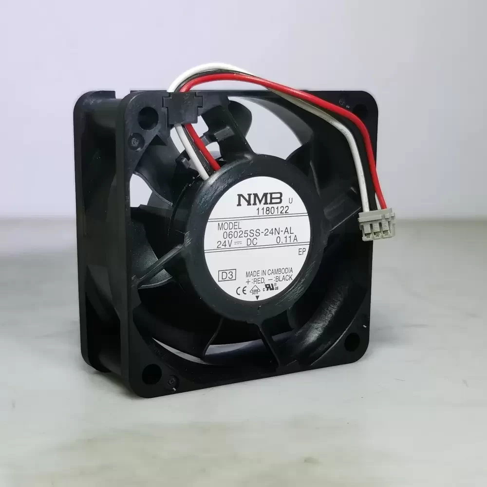 06025SS-24N-AL-D3 NMB 24VDC 60x60x25mm Alarm Axial Fan 06025SS-24N-AL-D3 NMB 24VDC 60x60x25mm Alarm Axial Fan