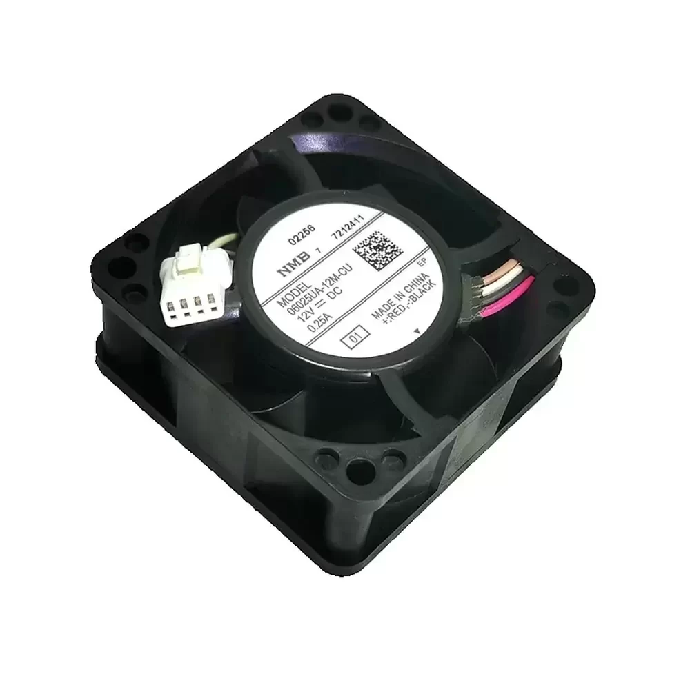 06025UA-12M-CU-01 NMB 12VDC 60x60x25mm PWM Axial Fan 06025UA-12M-CU-01 NMB 12VDC 60x60x25mm PWM Axial Fan