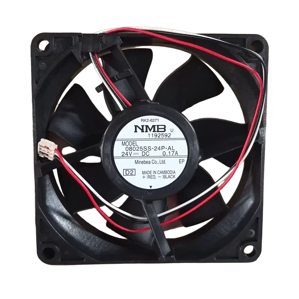 08025SS-24P-AL-D2 NMB 24VDC 80x80x25mm Alarm Signal Axial Fan
