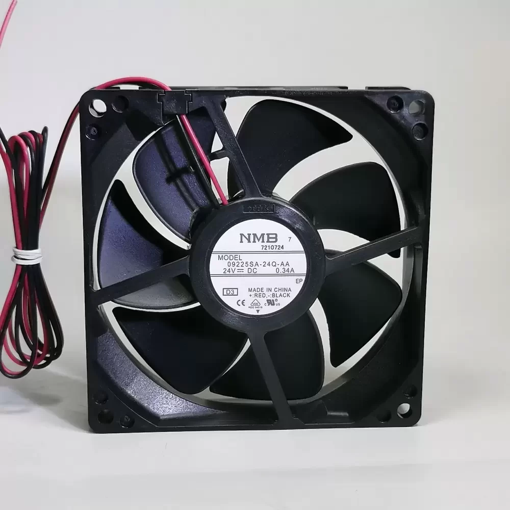 09225SA-24Q-AA-D3 NMB 24VDC 92x92x25mm 2-Wire Axial Fan