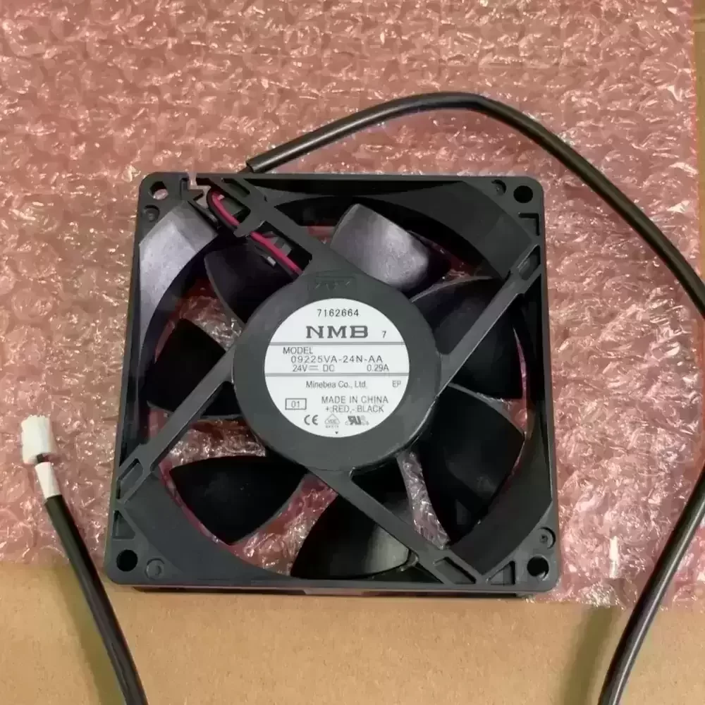 09225VA-24N-AA-01 NMB 24VDC 92x92x25mm 2-Wire Axial Fan