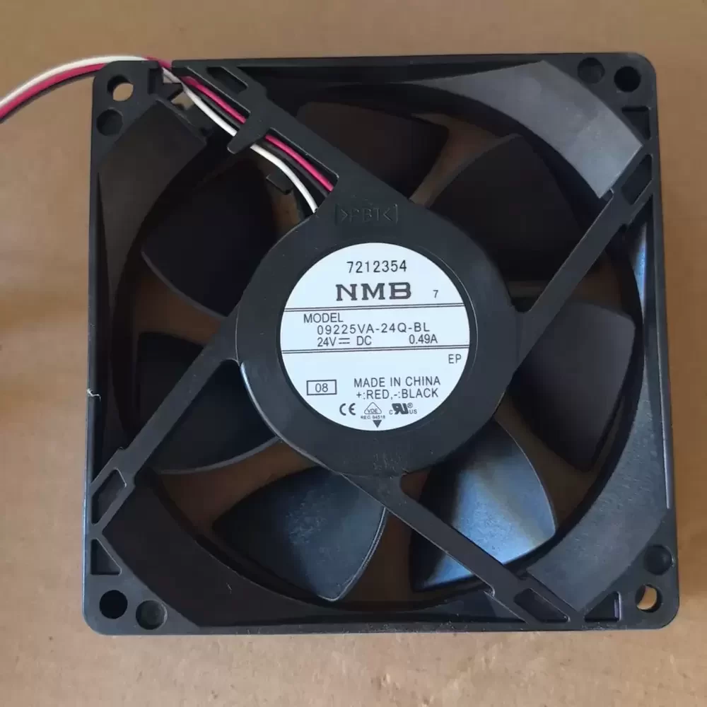 09225VA-24Q-BL-08 NMB 24VDC 92x92x25mm 3-Wire Axial Fan