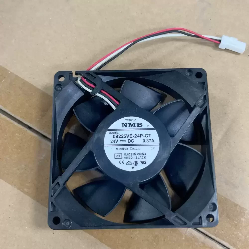 09225VE-24P-CT-01 NMB-MAT 24VDC 92x92x25mm 3-Wire Axial Fan
