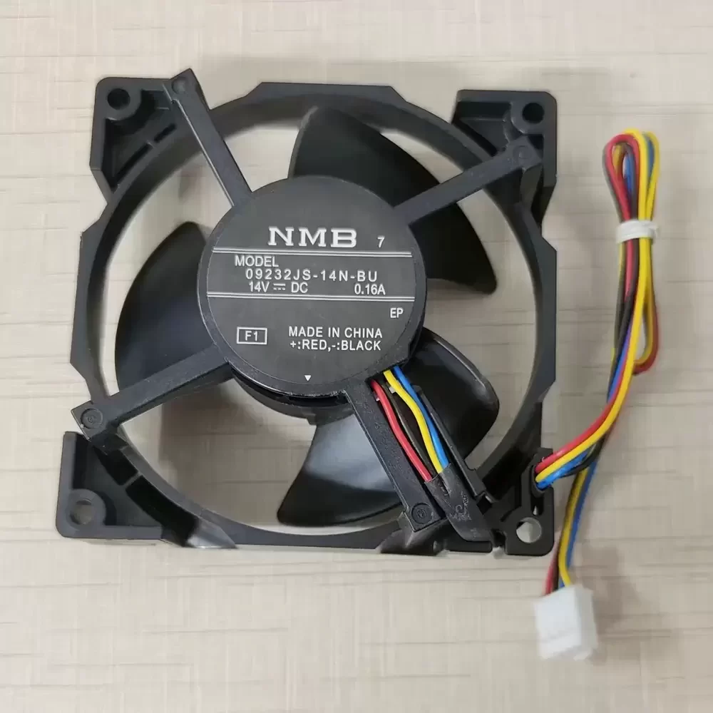 09232JS-14N-BU-F1 NMB 14VDC 92x32mm Axial Cooling Fan