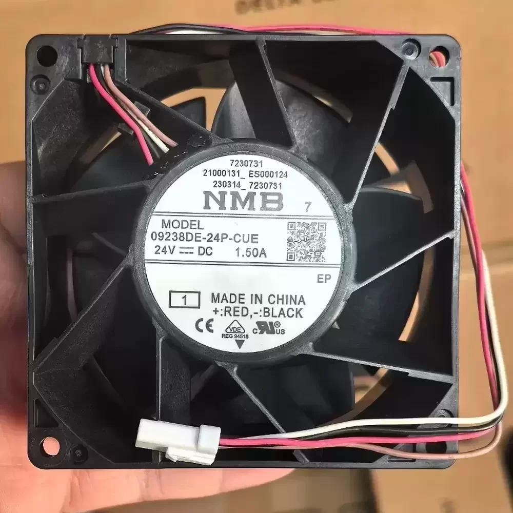 09238DE-24P-CUE-1 NMB 24VDC 92x38mm PWM Axial Fan