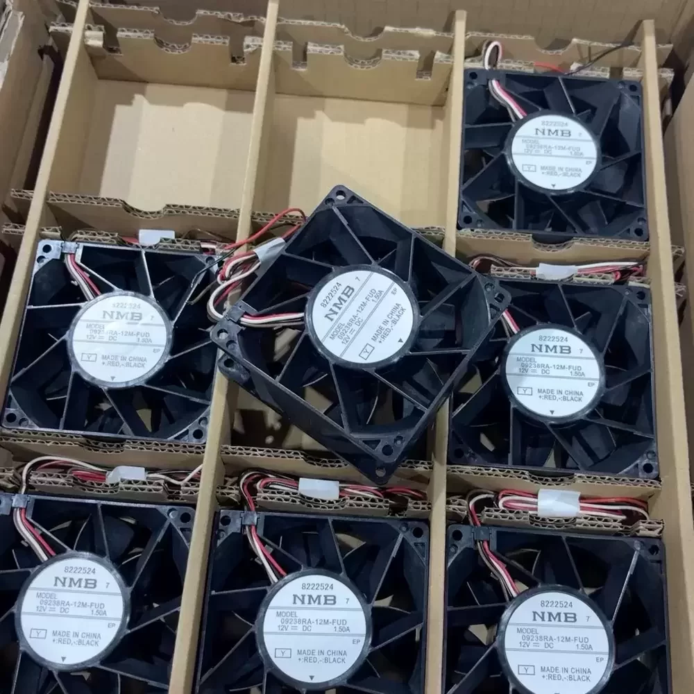 09238RA-12M-FUD-Y NMB 12VDC 92x92x38mm PWM Axial Fan 09238RA-12M-FUD-Y NMB 12VDC 92x92x38mm PWM Axial Fan