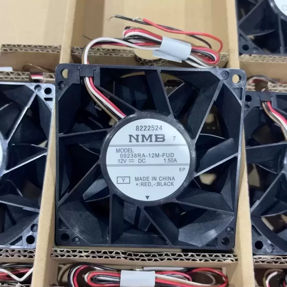 09238RA-12M-FUD-Y NMB 12VDC 92x92x38mm PWM Axial Fan
