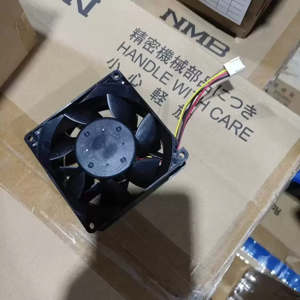 09238RA-12S-EUD-Y NMB 12VDC 92x92x38mm PWM Axial Fan 09238RA-12S-EUD-Y NMB 12VDC 92x92x38mm PWM Axial Fan