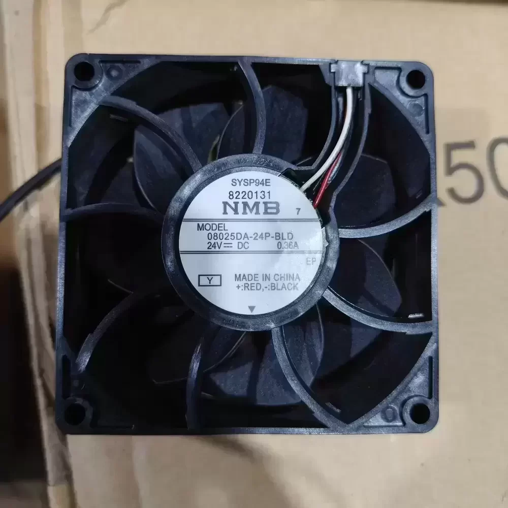 09238RA-12S-EUD-Y NMB 12VDC 92x92x38mm PWM Axial Fan