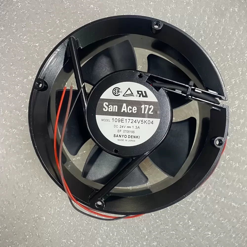 109E1724V5K04 Sanyo Denki 24VDC 172x150x51mm DC Axial Fan