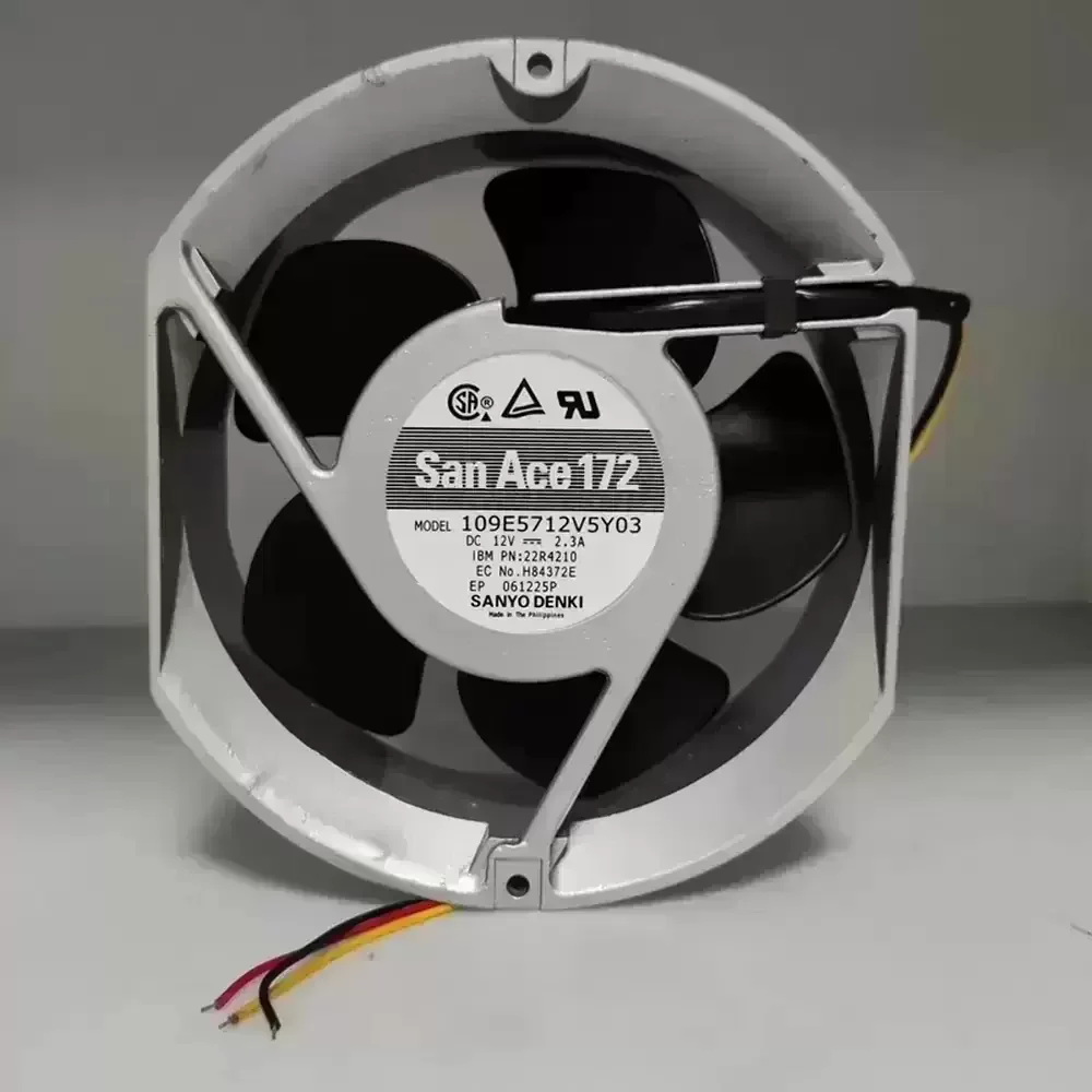 109E5712V5Y03 Sanyo Denki 12VDC 172x150x51mm Axial Fan