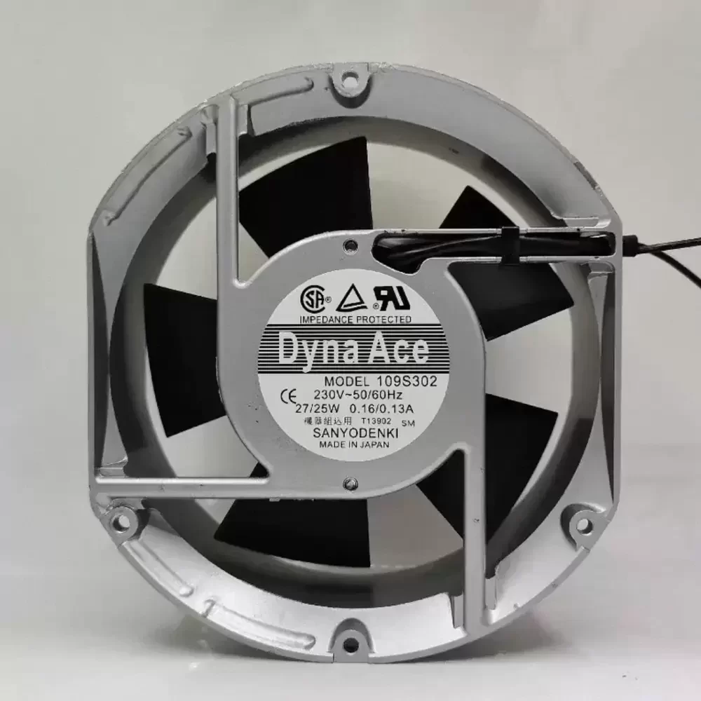 109S302 Sanyo Denki 230VAC 172x150x51mm Aluminum Axial Fan