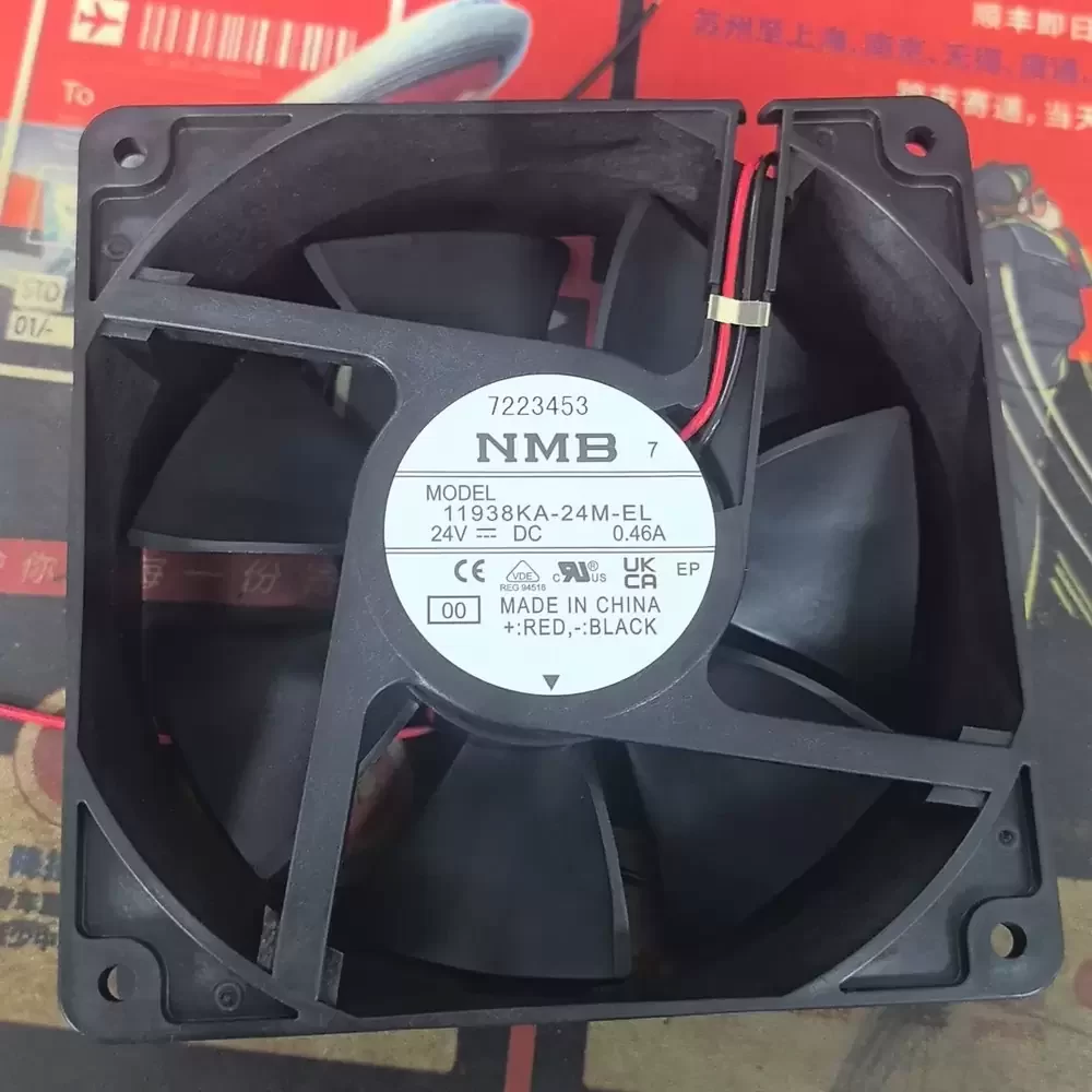 11938KA-24M-EL-00 NMB 24VDC 120x120x38mm Axial Fan