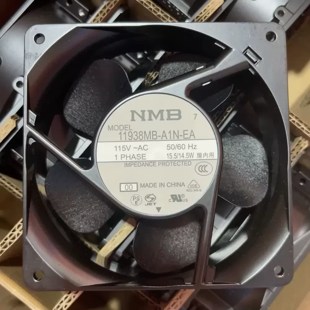 11938MB-A1N-EA-00 NMB 115VAC 119x119x38mm Axial Fan