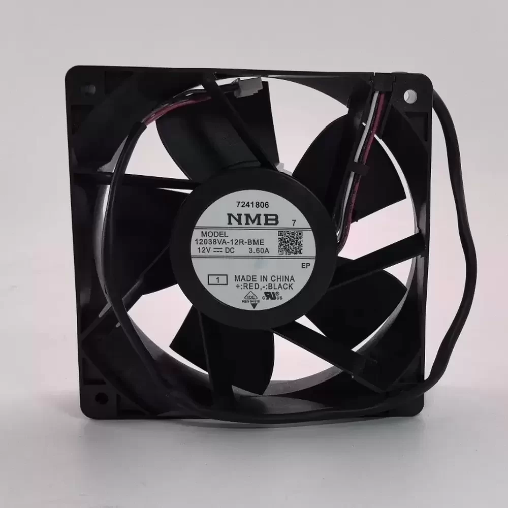 12038VA-12R-BME-1 NMB 12VDC 120x120x38mm PWM Axial Fan