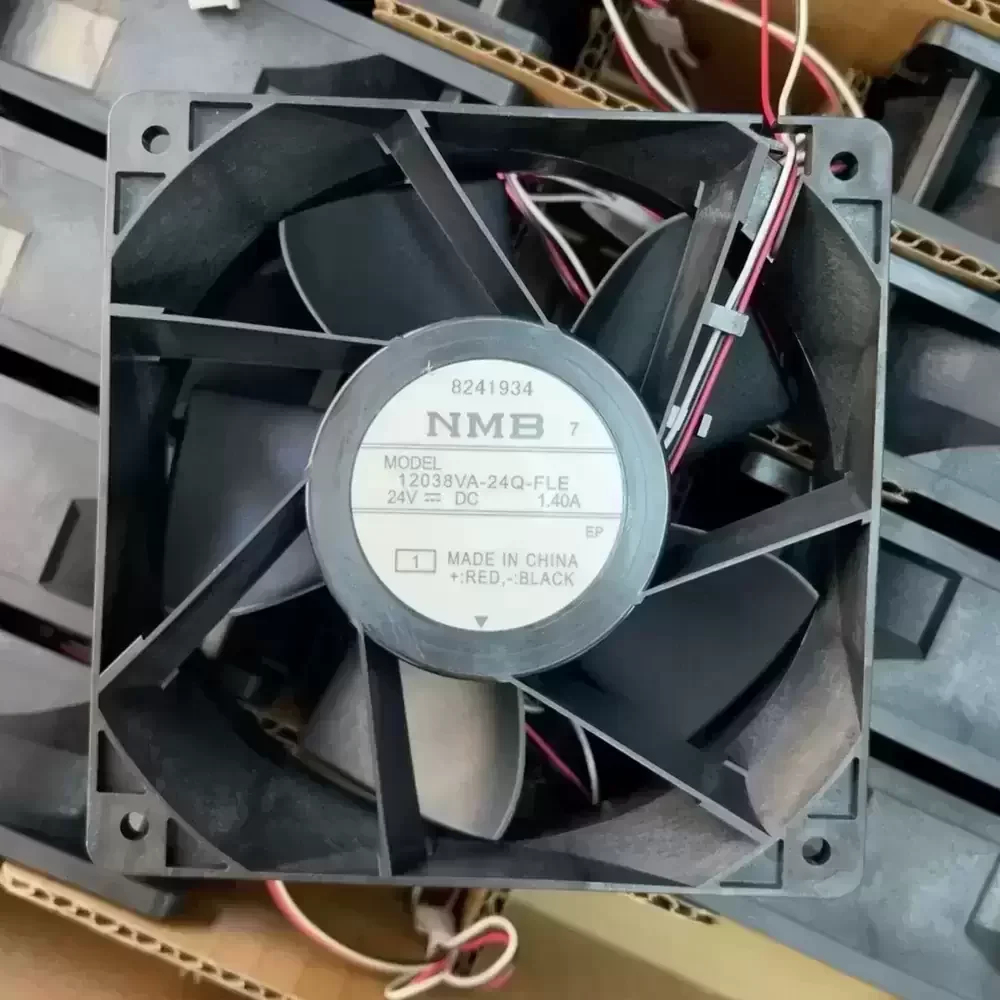12038VA-24Q-FLE-1 NMB 24VDC 120x120x38mm 1.40A Axial Fan