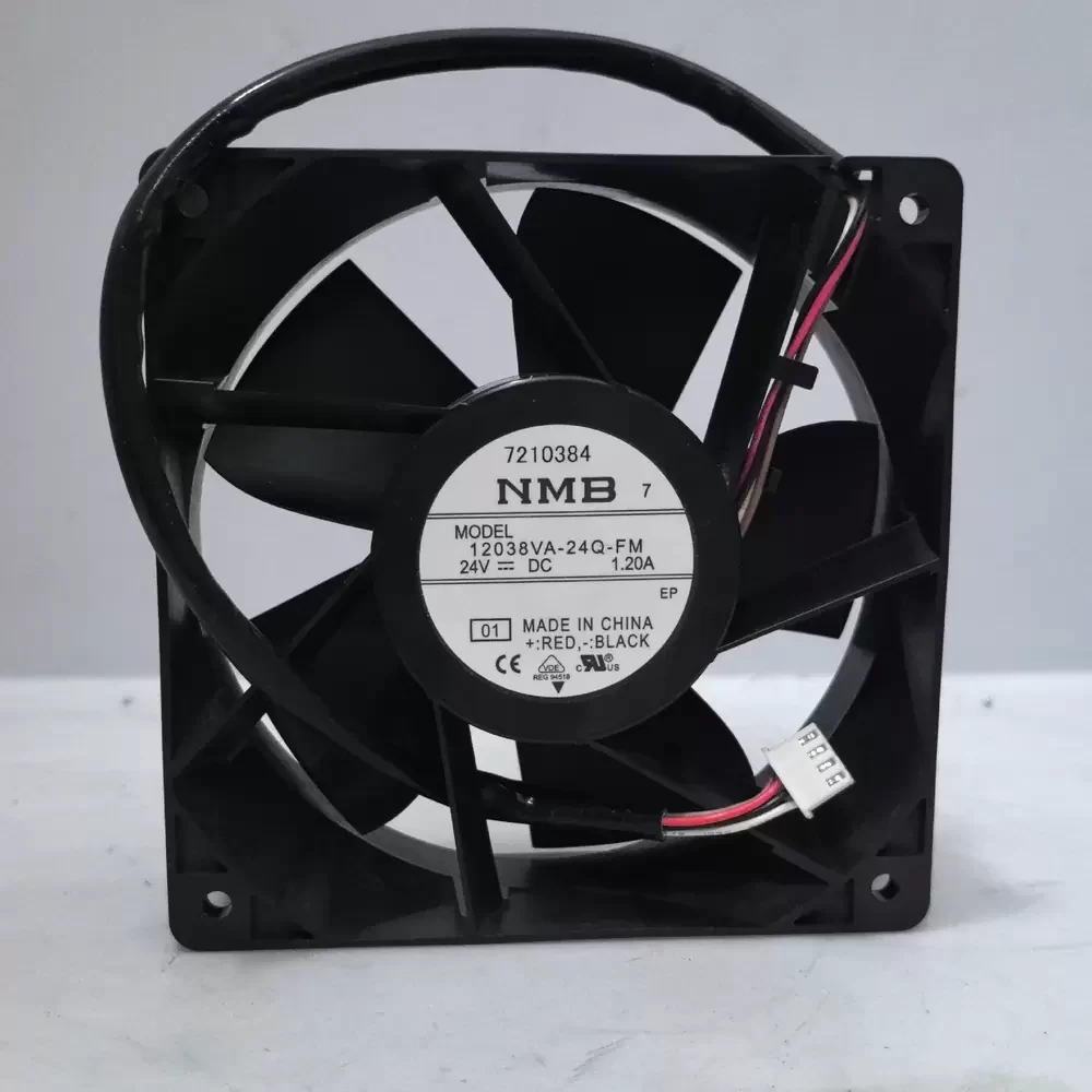 12038VA-24Q-FM-01 NMB-MAT 24VDC 120x120x38mm PWM Axial Fan