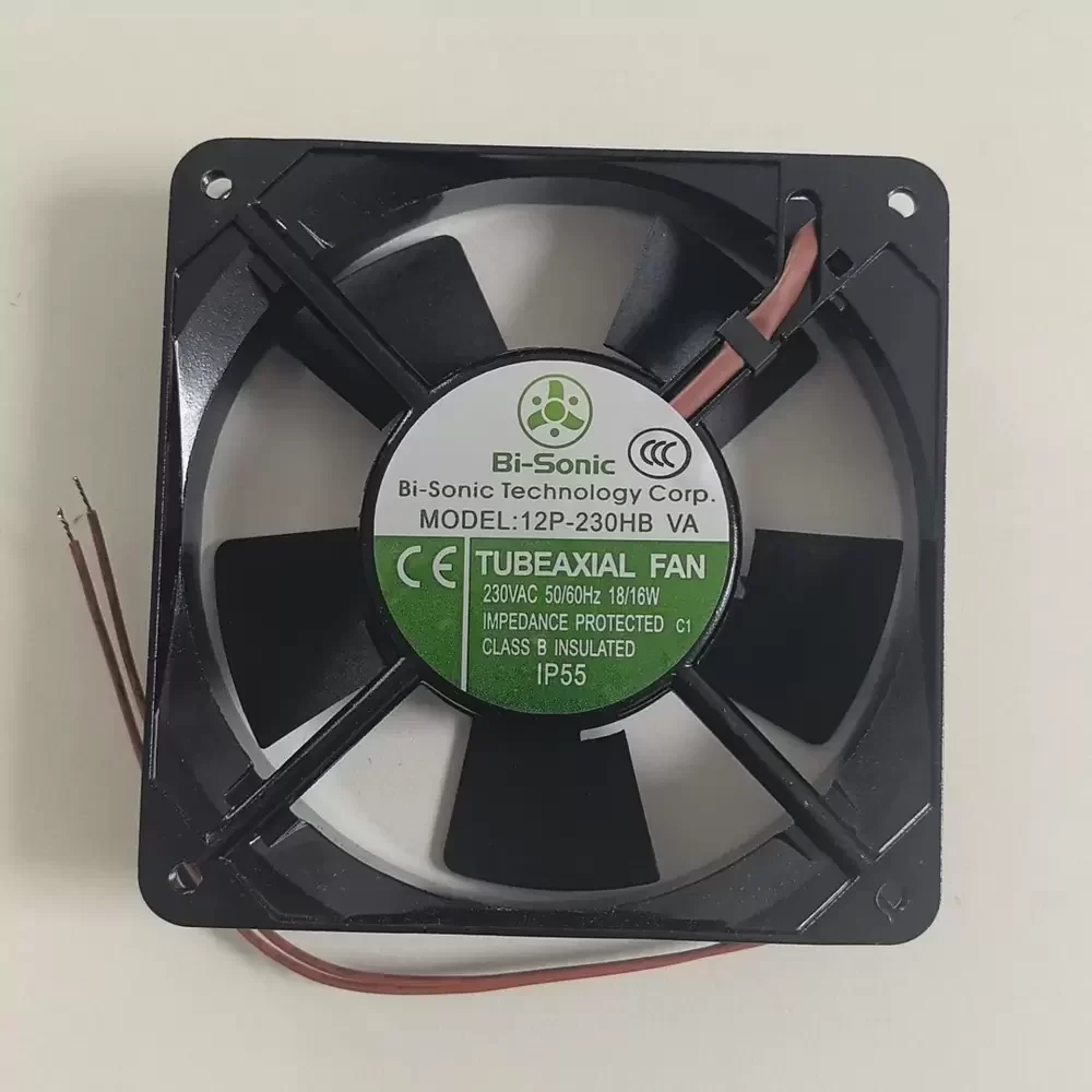 12P-230HB VA Bi-Sonic 230VAC 120x120x38mm IP55 Metal Axial Fan