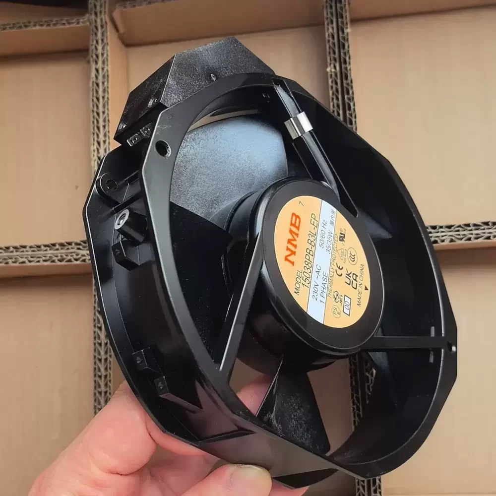 15038PB-B3L-EP-00 NMB 230VAC 172mm 1-Phase Axial Fan 15038PB-B3L-EP-00 NMB 230VAC 172mm 1-Phase Axial Fan