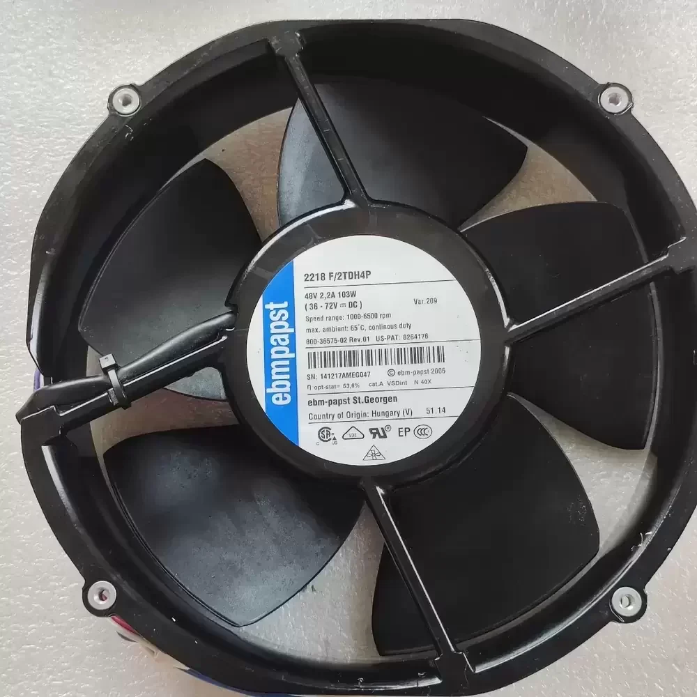 2218F/2TDH4P-209 ebmpapst 48VDC 200x200x50mm 103W Axial Fan