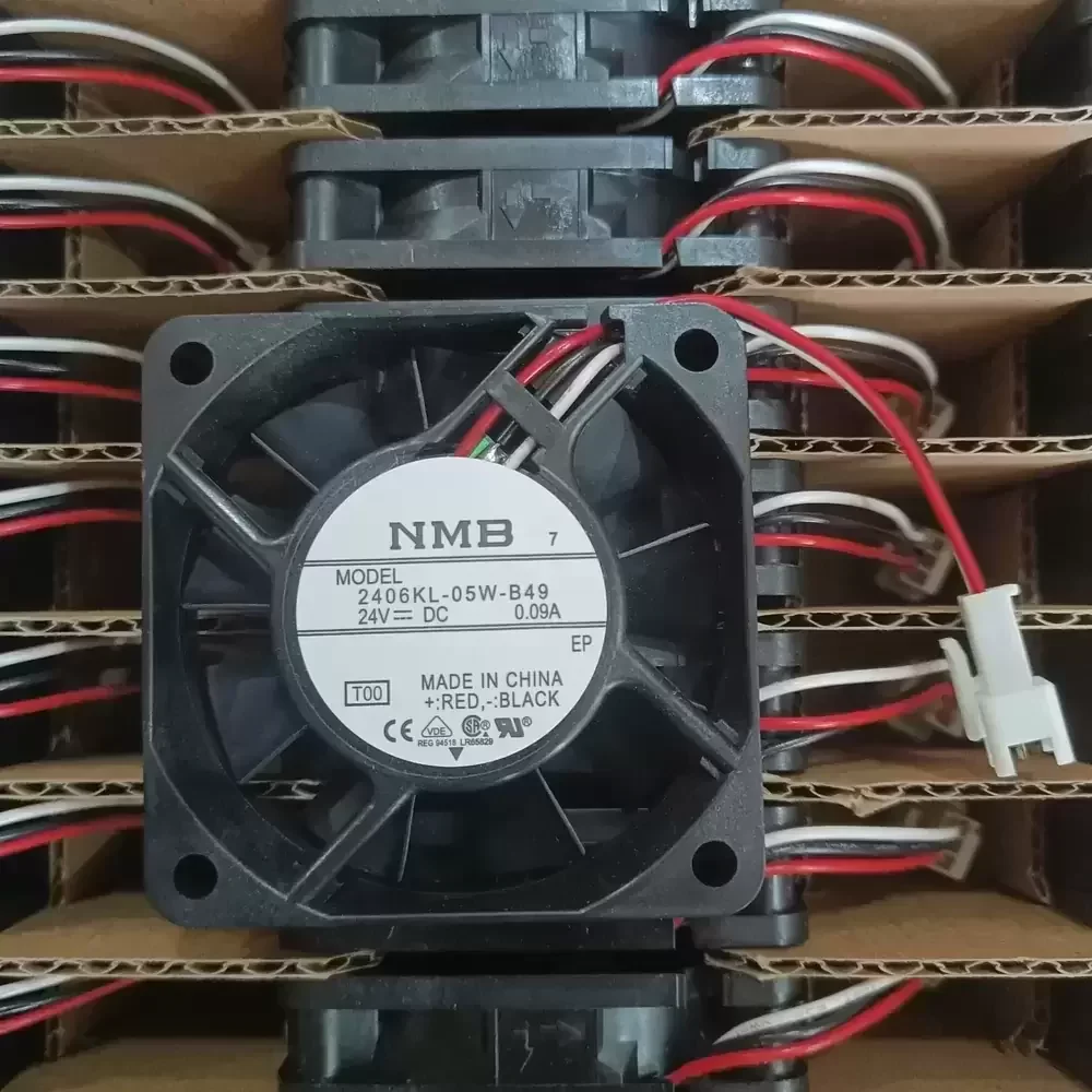 2406KL-05W-B48-T00 NMB 24VDC 60x60x15mm 3-Wire Axial Fan