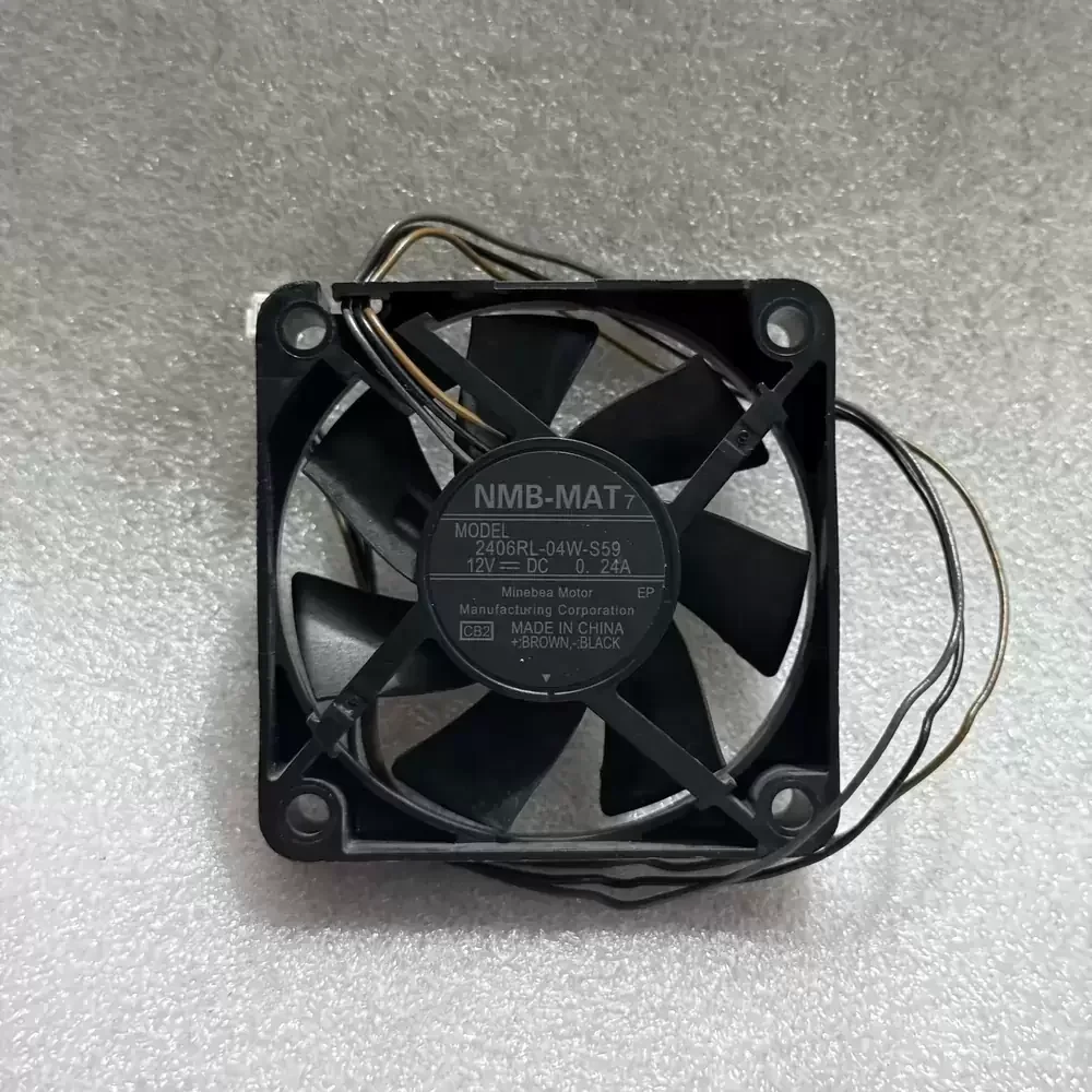 2406RL-04W-S59-CB2 NMB 12VDC 60x60x15mm 3-Wire Axial Fan