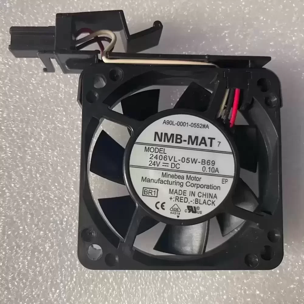 2406VL-05W-B69-BR1 NMB-MAT 24VDC 60x15mm 0.10A Axial Fan