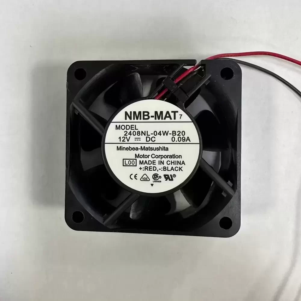 2408NL-04W-B2-L00 NMB 12VDC 60x60x20mm Low Noise Axial Fan