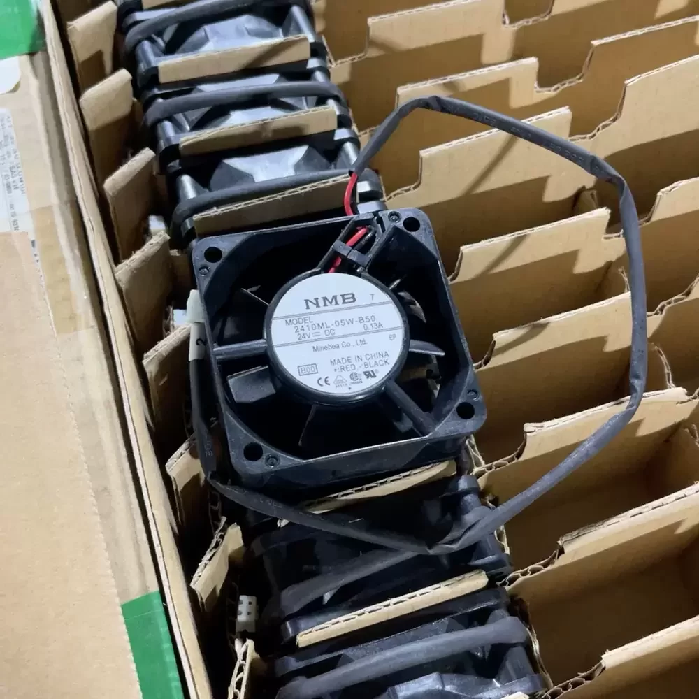 2410ML-05W-B50-B00 NMB 24VDC 60x60x25mm 3-Wire Axial Fan 2410ML-05W-B50-B00 NMB 24VDC 60x60x25mm 3-Wire Axial Fan