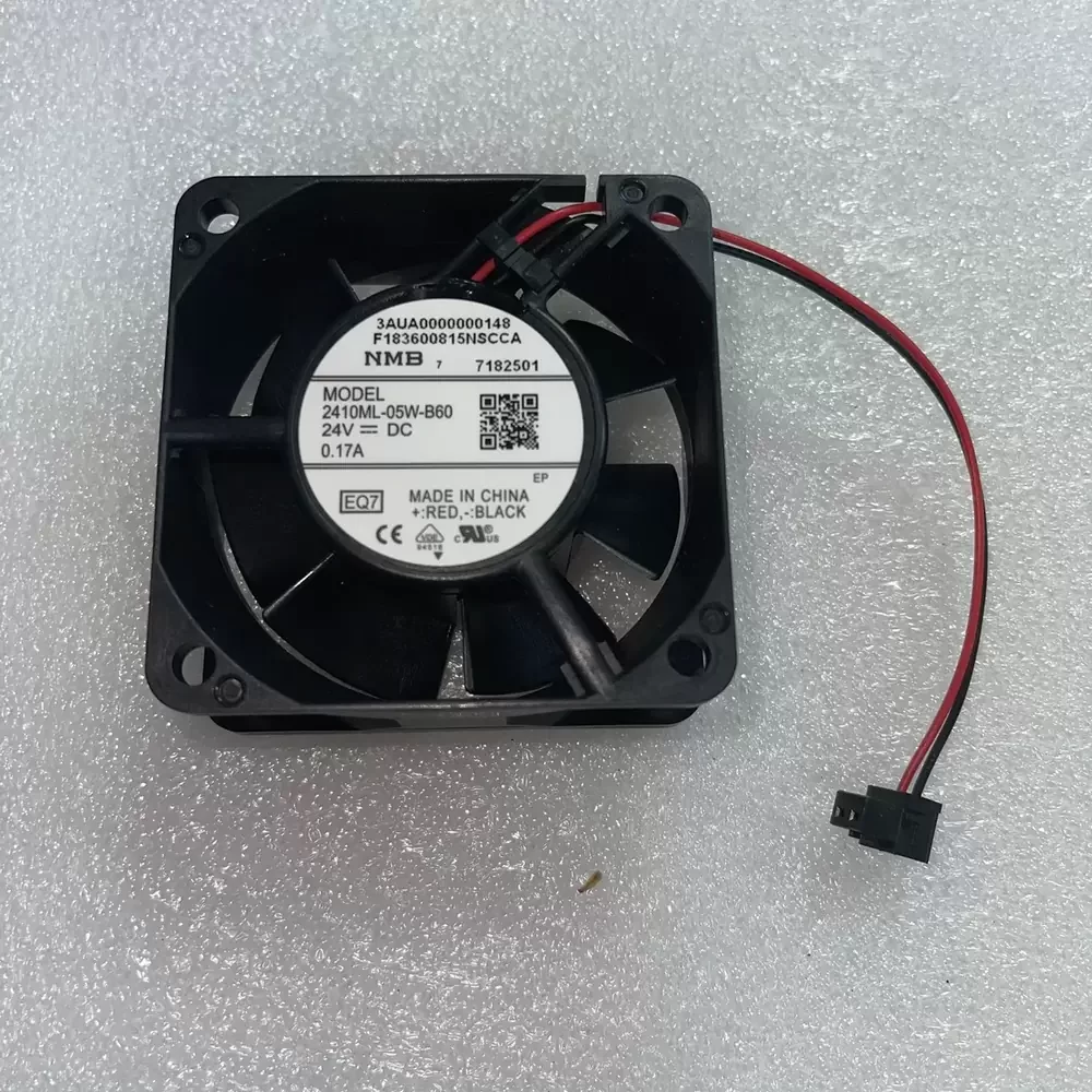 2410ML-05W-B60-EQ7 NMB 24VDC 60x60x25mm 2-Wire Axial Fan