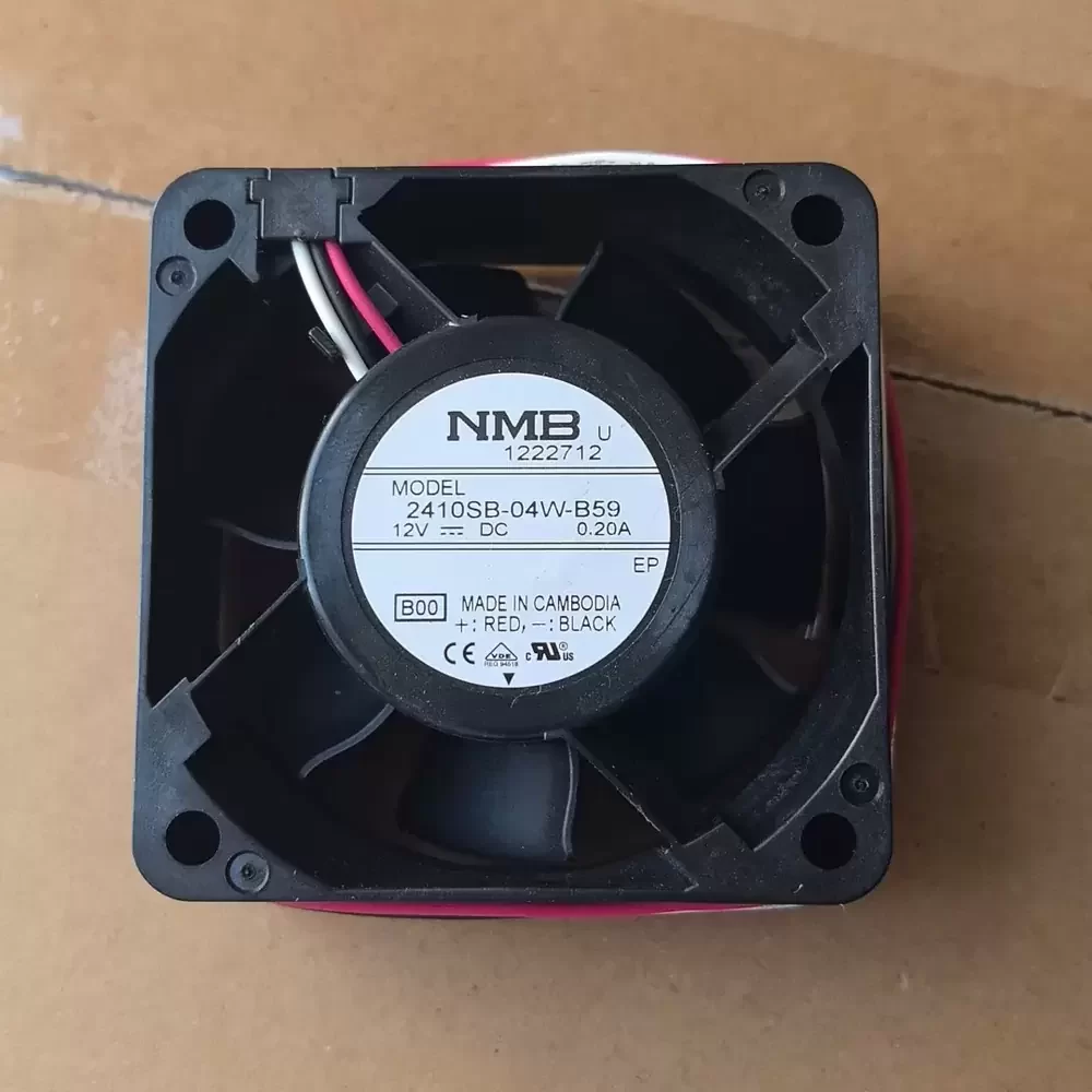 2410SB-04W-B59-B00 NMB 12VDC 60x60x25mm Axial Fan