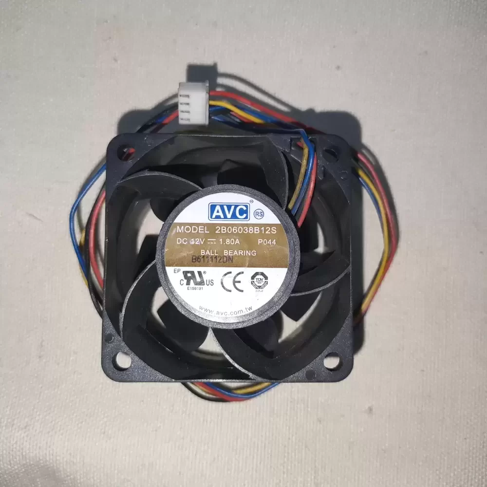 2B06038B12S-P044 AVC 12VDC 60x60x38mm PWM Axial Fan