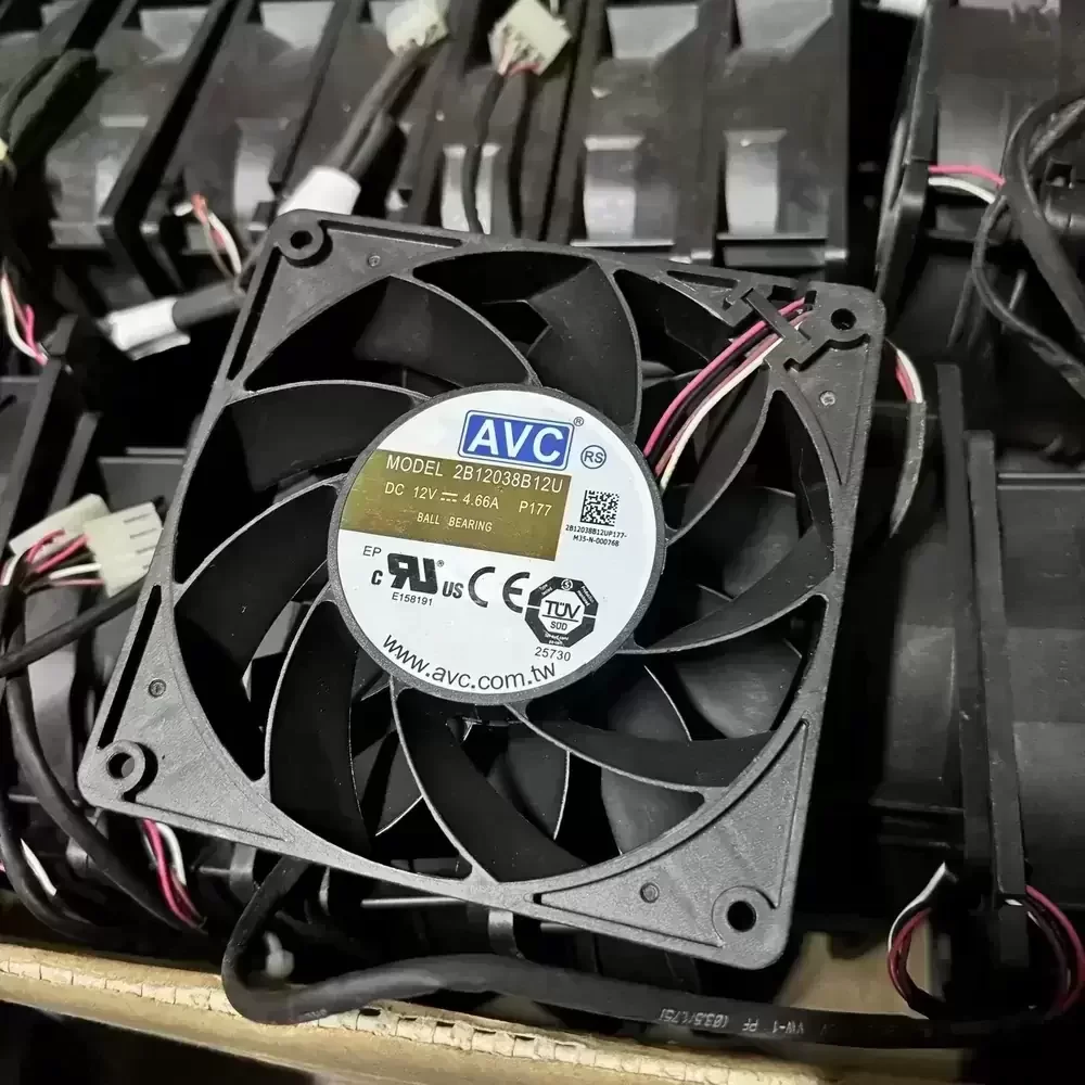 2B12038B12U-P144 AVC 12VDC 120x120x38mm 4.66A Axial Fan