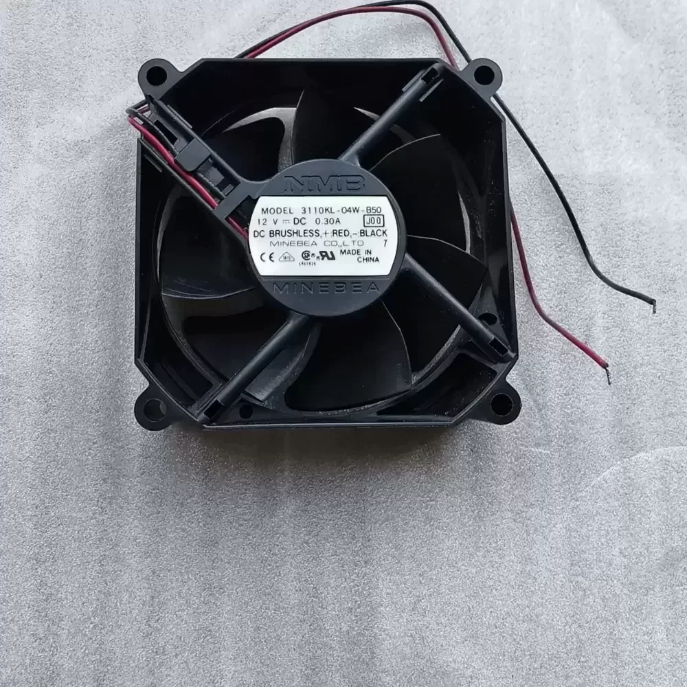 3110KL-04W-B50-J00 NMB 12VDC 80x80x25mm Axial Fan