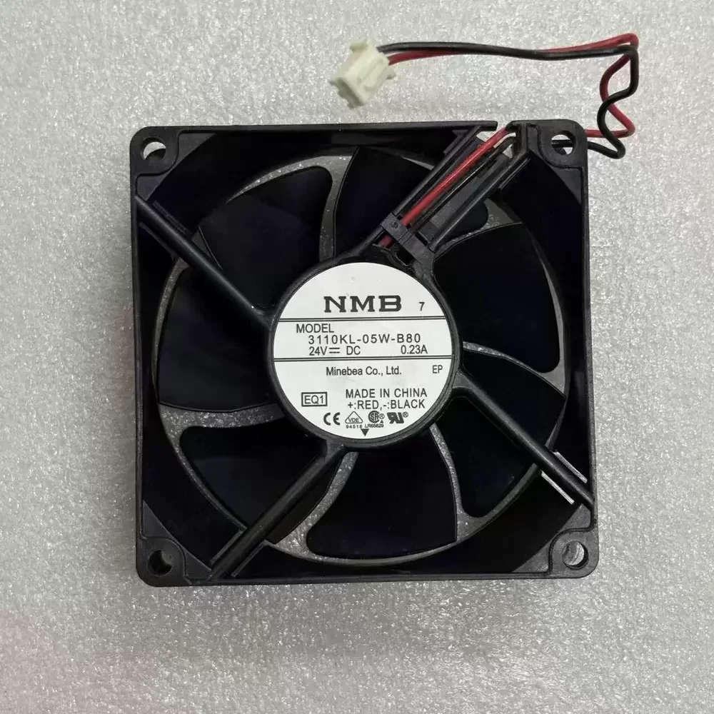 3110KL-05W-B80-EQ1 NMB 24VDC 80x80x25mm 0.23A Axial Fan