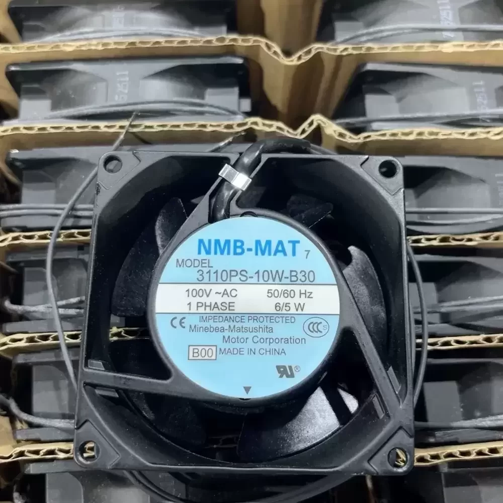 3110PS-10W-B30 NMB-MAT 100VAC 80x80x25mm Axial Fan