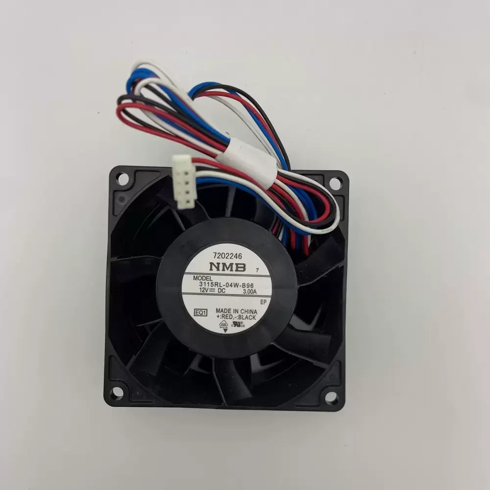 3115RL-04W-B96-EQ1 NMB 12VDC 80x80x38mm 3.00A Axial Fan