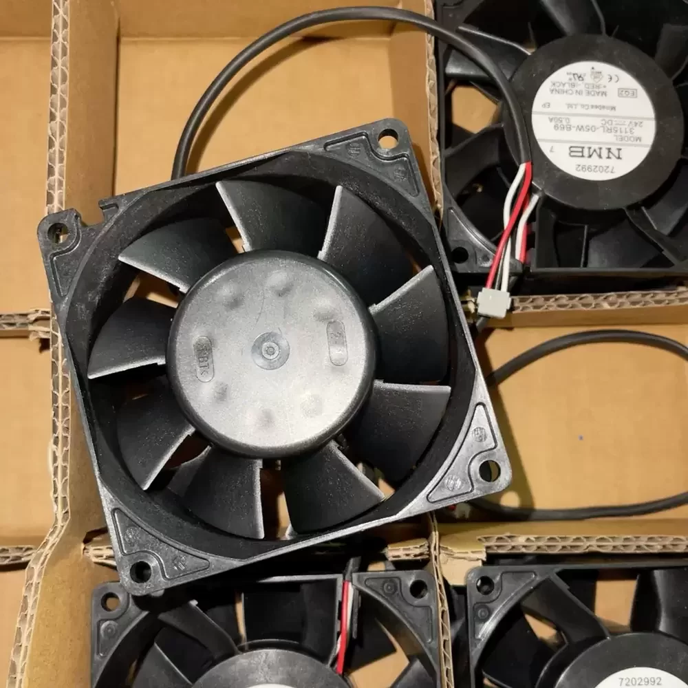 3115RL-05W-B69-EQ2 NMB 24VDC 80x80x38mm Inverter Axial Fan 3115RL-05W-B69-EQ2 NMB 24VDC 80x80x38mm Inverter Axial Fan