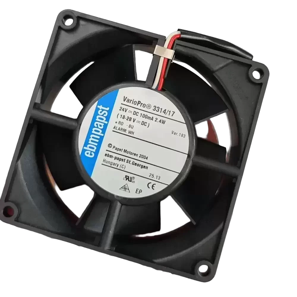 3314/17-183 ebmpapst 24VDC 92x92x32mm Alarm Axial Fan