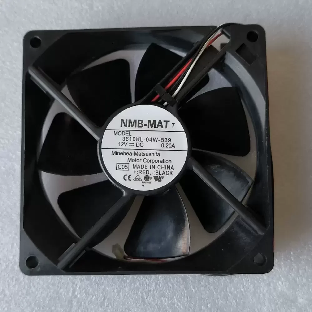 3610KL-04W-B39-C05 NMB-MAT 12VDC 92x92x25mm Axial Fan