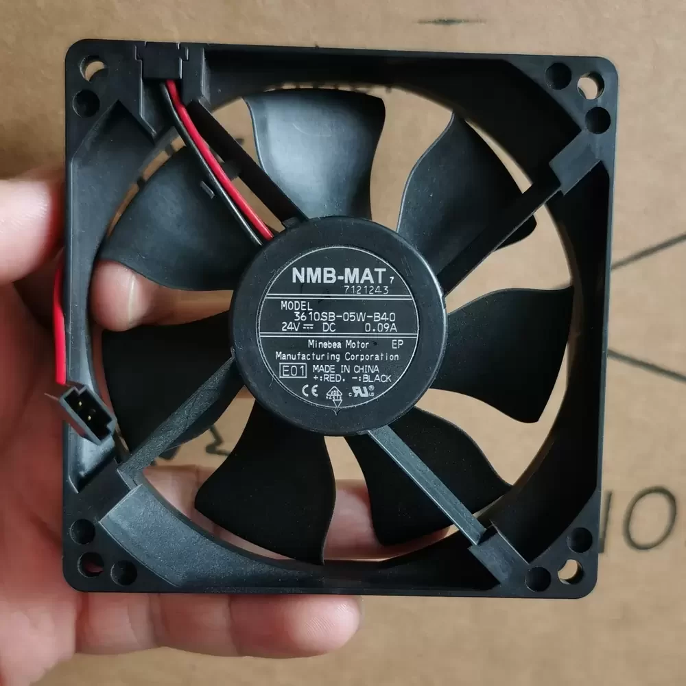 3610SB-05W-B40 NMB 24V 54.7CFM Ball Bearing Axial Fan