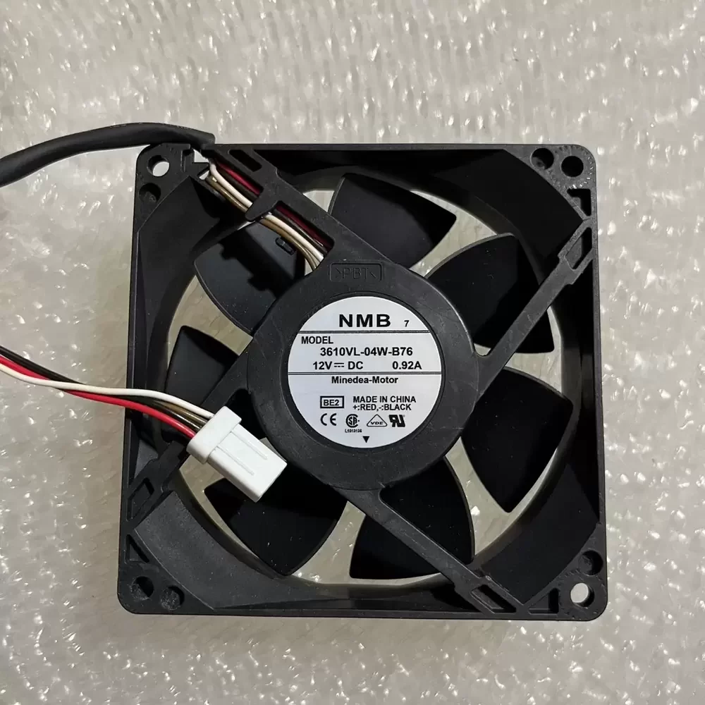 3610VL-04W-B76-BE2 NMB 12VDC 92x92x25mm 0.92A Axial Fan